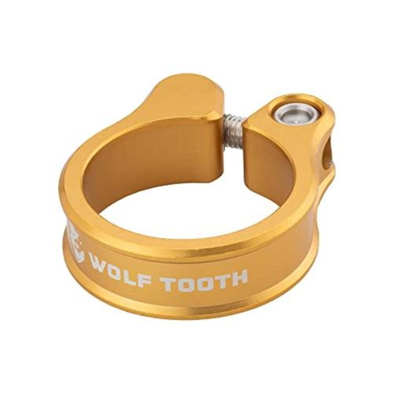 Wolf Tooth Seatpost Clamp 28.6mm Gold