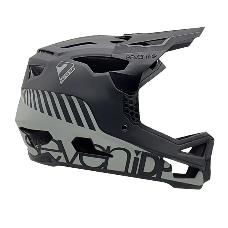 7iDP Project 23 Fiber Glass Full Face Helmet Graphite/Black L 59 – 60cm