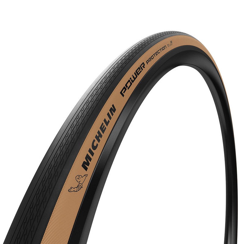 Michelin POWER PROTECTION Road Tire 700x30C Folding Tubeless Ready MAGI-X 3×120 Tanwall