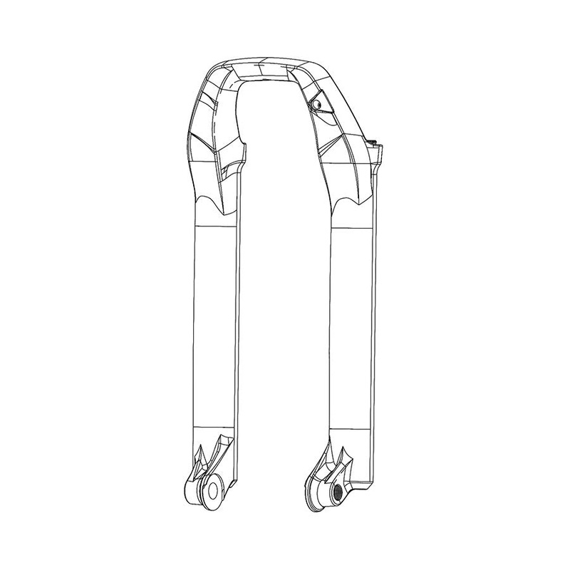 RockShox Lower Leg – Pike B3 27.5″ 15 x 110mm Diffusion Black