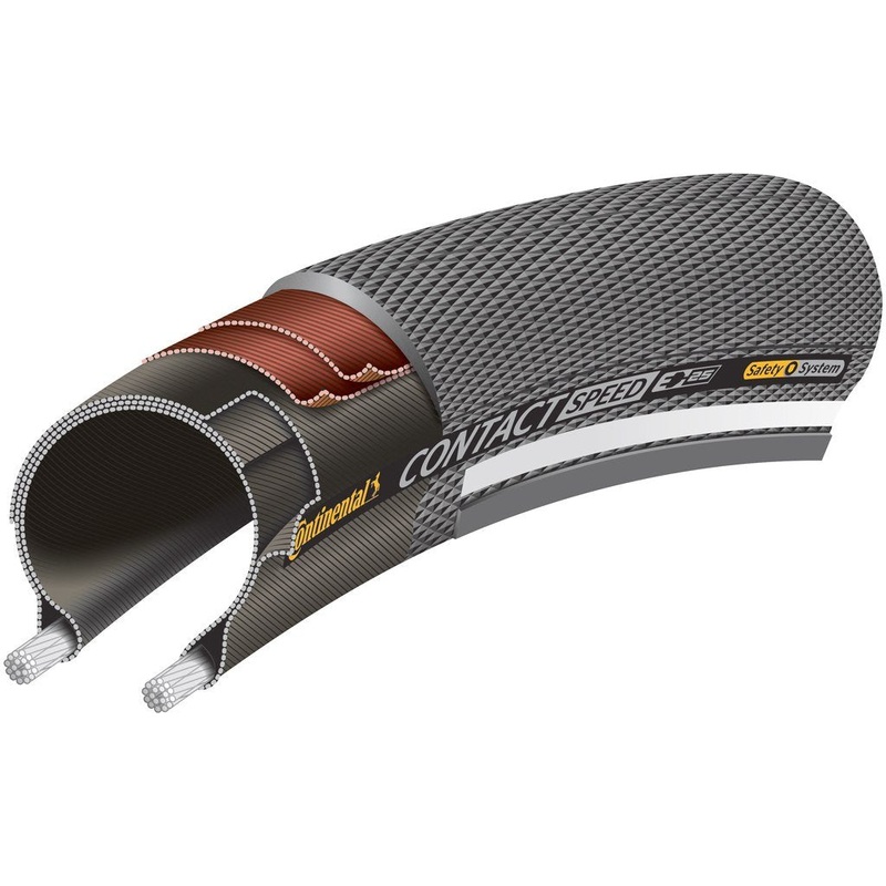 Continental Contact Speed 20″ Wire Road Tire – Black