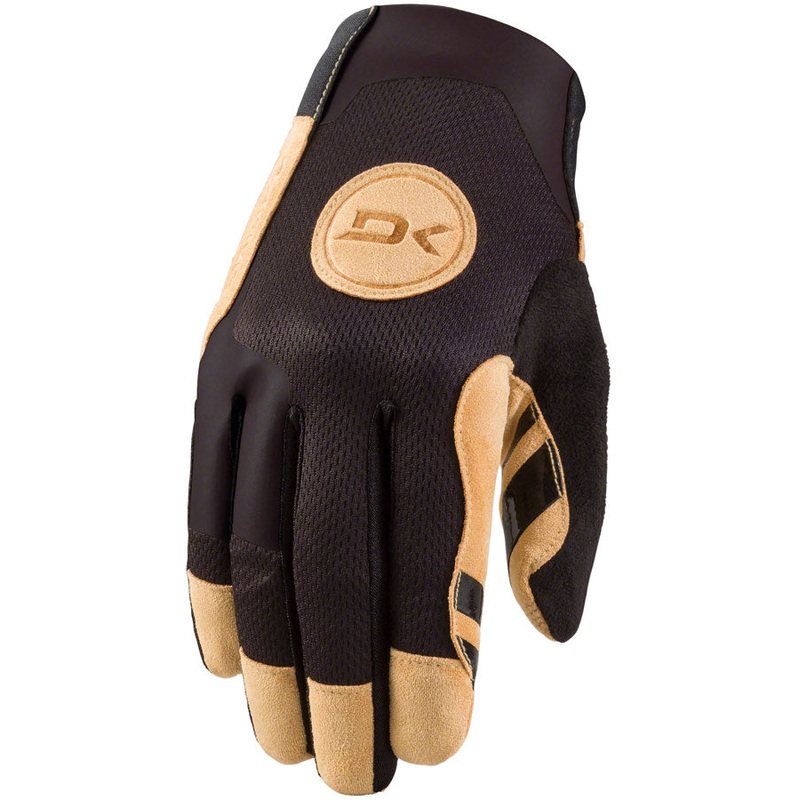 Dakine Covert Gloves – Black/Tan Full Finger Small