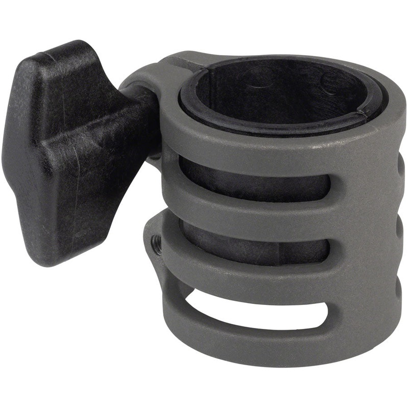 Feedback Sports Tall Collar Clamp Assembly w/ Z-Knob Gray