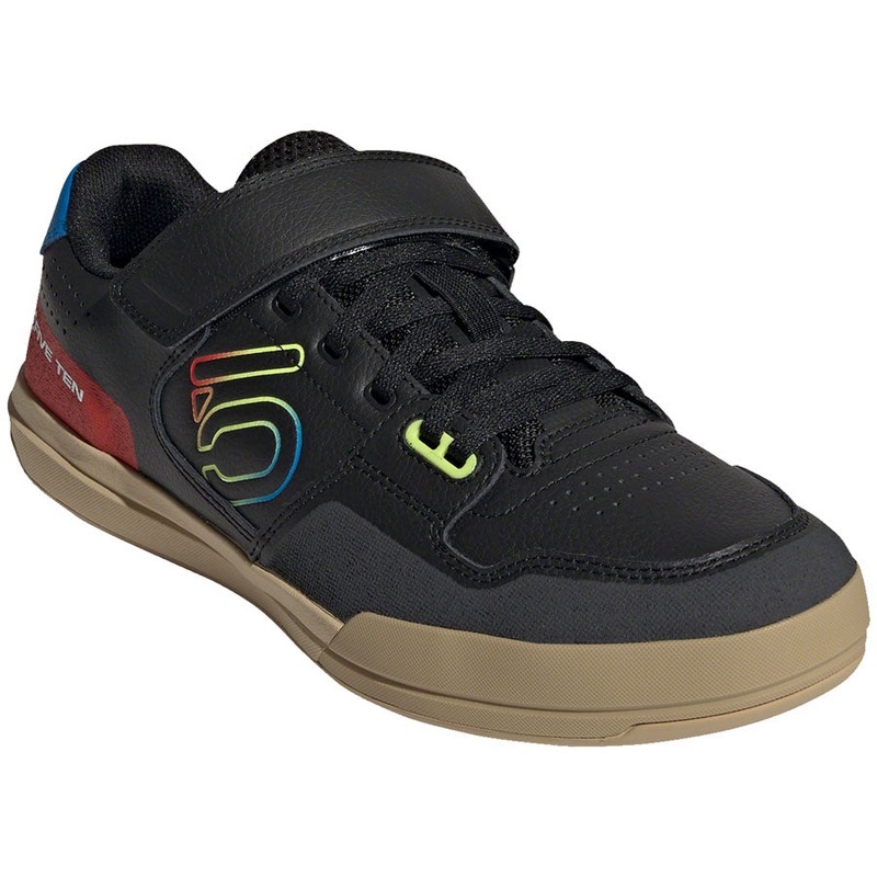 Five Ten Hellcat Mountain Clipless Shoes – Mens Core BLK/Core BLK/Red 11.5