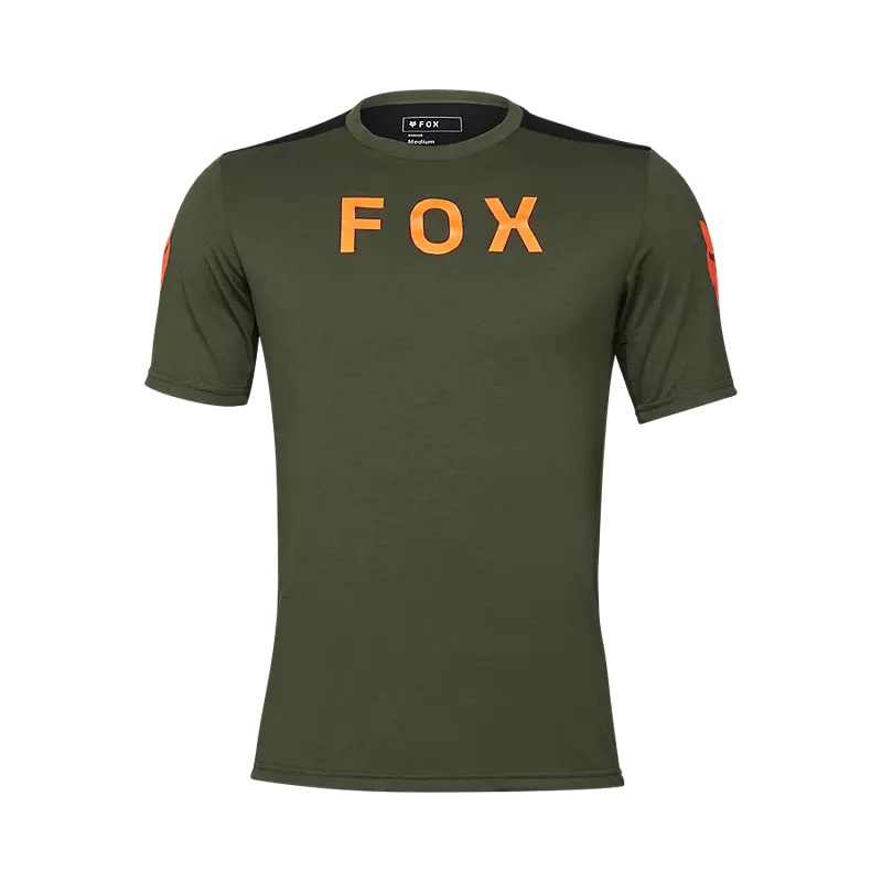 Fox Racing Ranger Dri Release Short Sleeve MTB Jersey – Aviation – Dark Sage