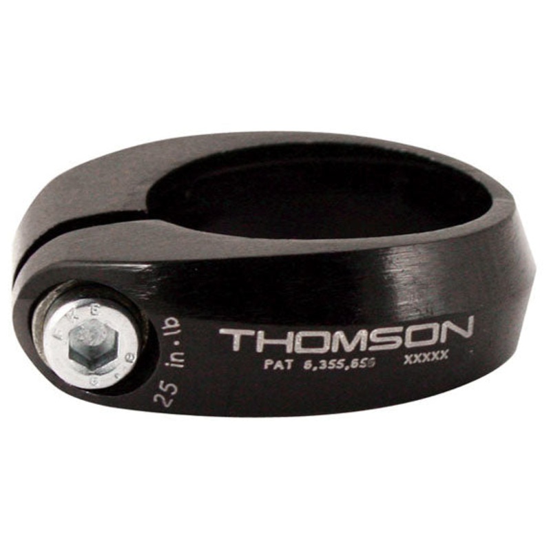 Thomson Bolt-On Seat Clamp 28.6mm 1-1/8″ Black