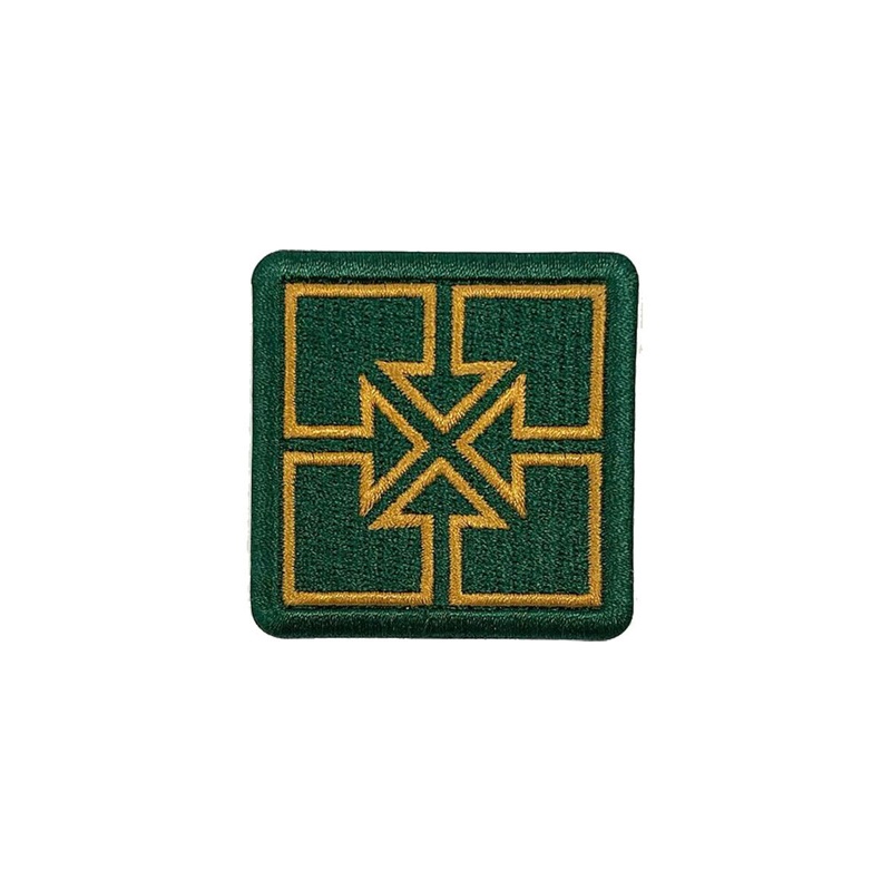 Fit Key Patch Green & Gold
