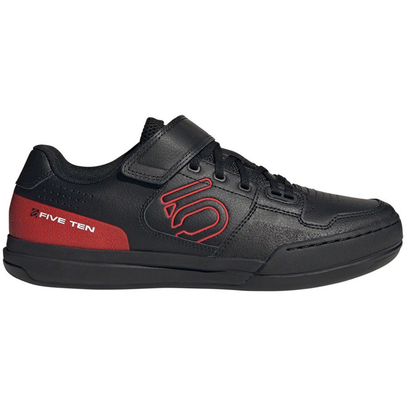 Five Ten Hellcat Mountain Clipless Shoes – Mens Core BLK/Red/FTWR White 6.5