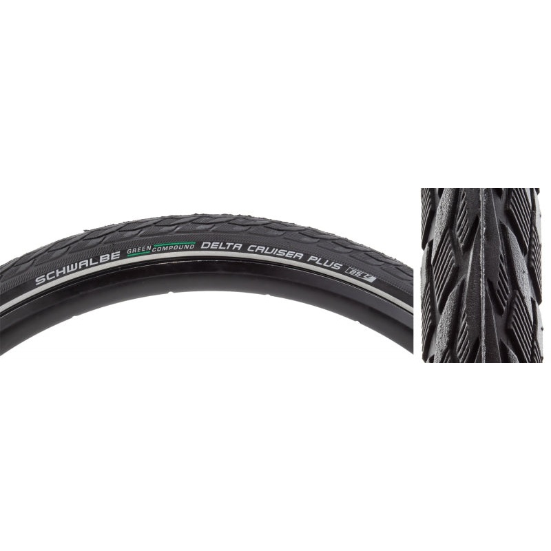 Schwalbe Delta Cruiser+ Active Twin PG 700×38 Standard Tire