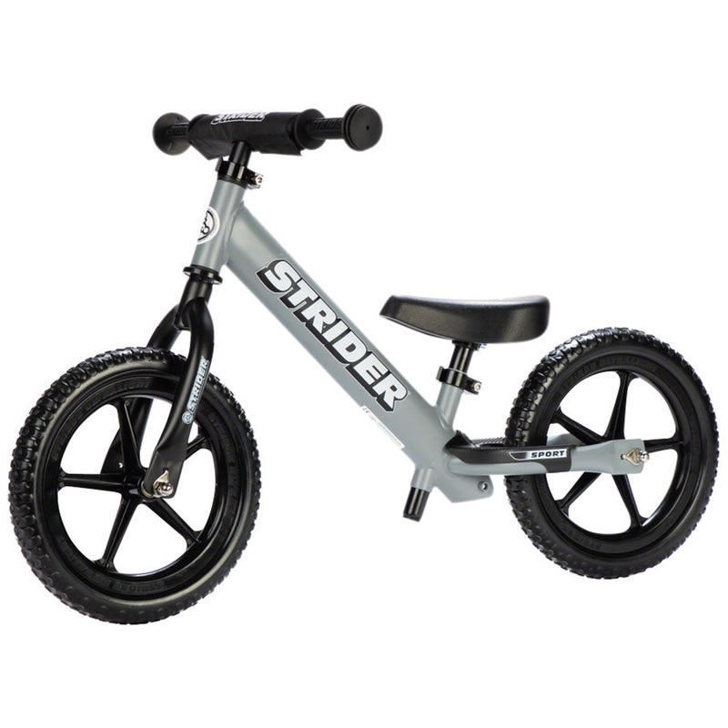 Strider 12 Sport Balance Bike – Matte Gray
