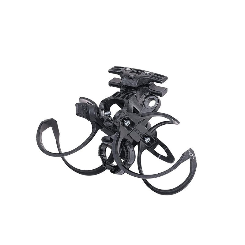 Zefal Tri Bottle Cage Set Universal Side Load Black Fiber Glass Composite Seat Rail