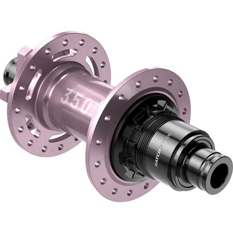 DT Swiss 350 DEG Rear Hub – 12 x 148mm, 6-Bolt, XD, Limited Edition Pink, 32H, 72pt
