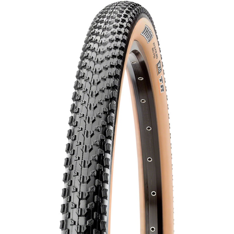 Maxxis Ikon Tire – 29 x 2.20 Tubeless Folding Black/Dark Tan Dual EXO
