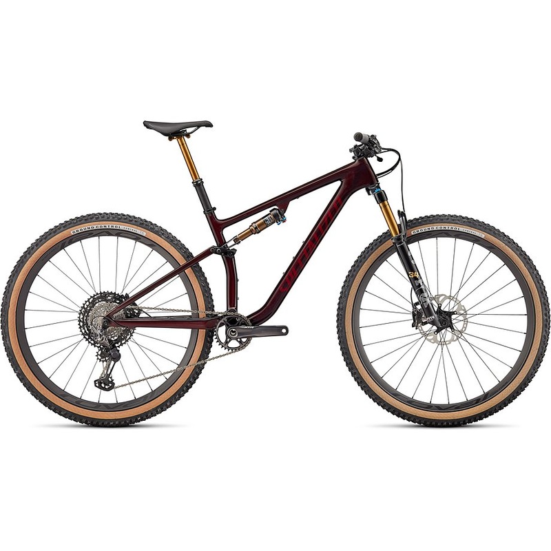2022 Specialized epic evo pro bike gloss red onyx / red tint over carbon s