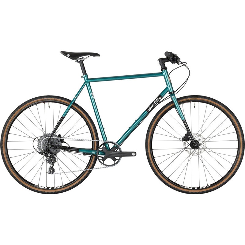 All-City Super Professional Apex Bike – 700c, Steel, Apex, Night Jade, 52cm