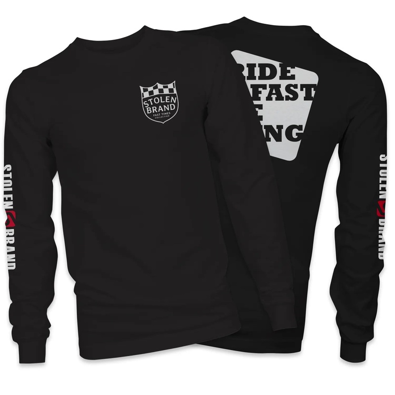 FAST-TIMES COLLECTION RIDE FAST DIE YOUNG LONG SLEEVE TEE