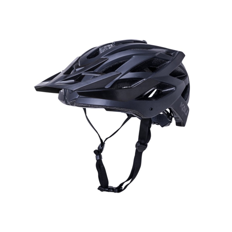 Kali Lunati Matt MTB Helmet – Black-Black
