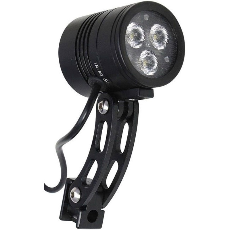 Kasai Trail Beam Dynamo Headlight LED – Black