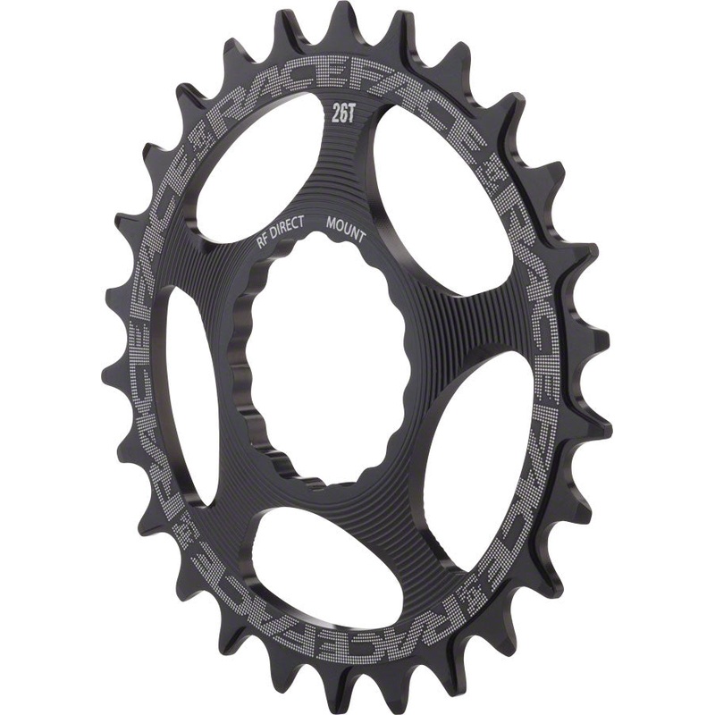 RaceFace Narrow Wide Chainring: Direct Mount CINCH 24t Black