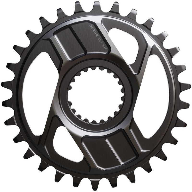 Shimano XTR SM-CRM96 1x Direct Mount Chainring – 30t, Shimano Direct Mount, For 12-Speed HG+ Chain, Fits M9200 and M9220