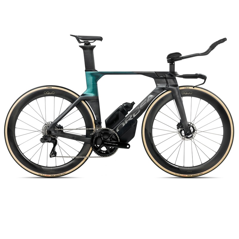 2025 Orbea ORDU M10iLTD Triathlon TRIATHLON BIKE – X-Small, Diamond Carbon View (Matte)-Evasion Green (Gloss)