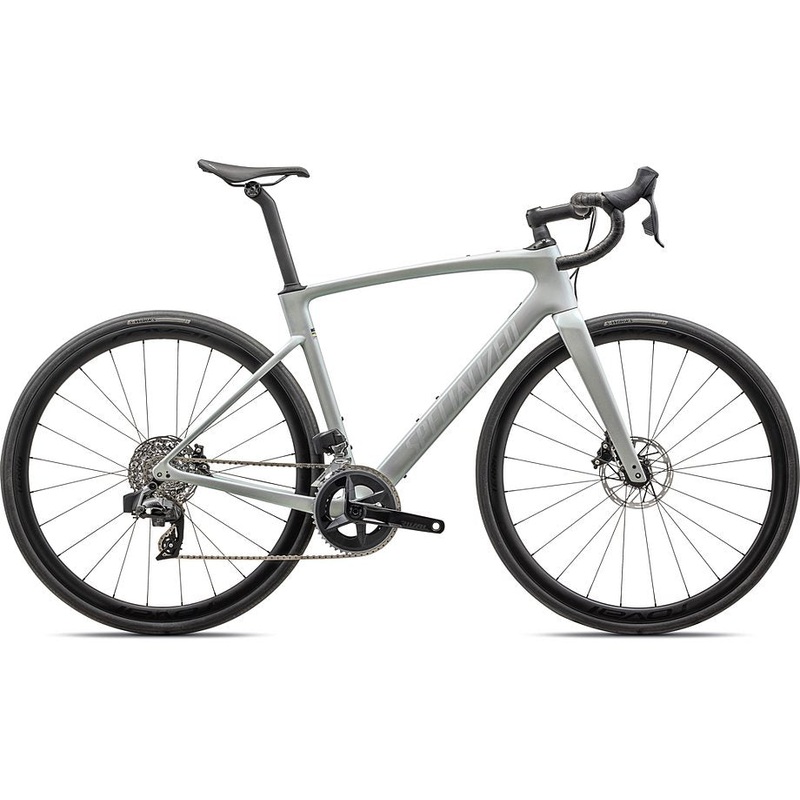 2025 Specialized roubaix expert bike gloss dove grey/chameleon lapis  49