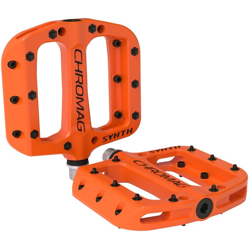 Chromag Synth Pedals – Platform Composite 9/16″ Orange
