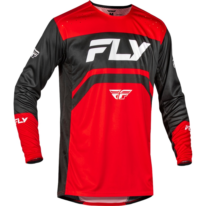 Fly Rayce BMX Jersey – Adult XX-Large (2XL) – Red/Black/White