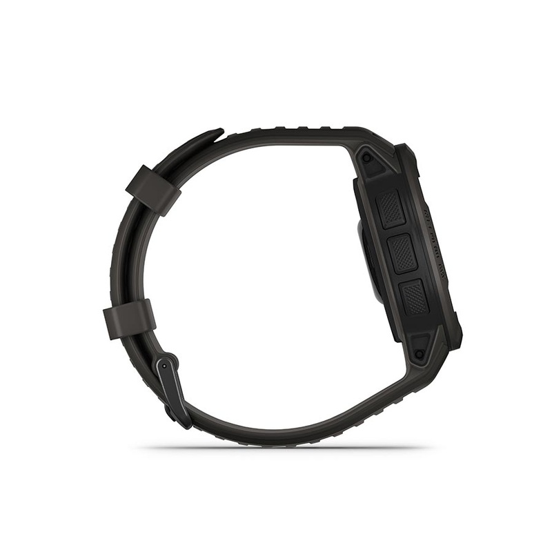 Garmin Instinct 2 Solar Watch Watch Color: Graphite Wristband: Graphite – Silicone
