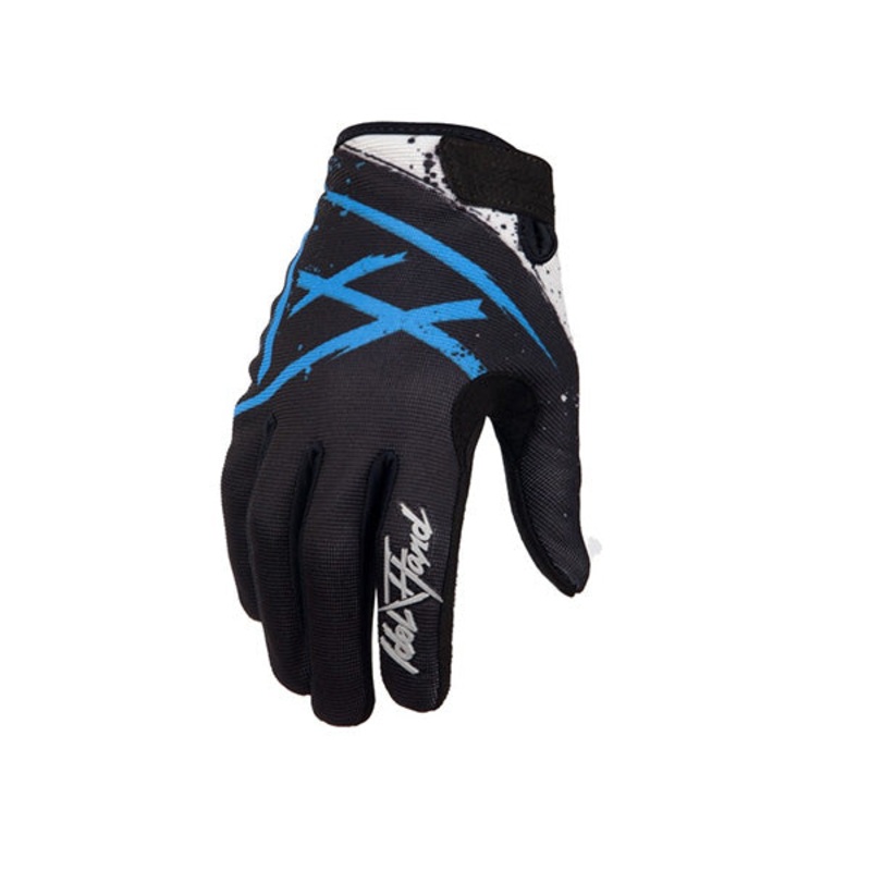 Idol Hand Pursuit Holeshot BMX Race Gloves-Blue