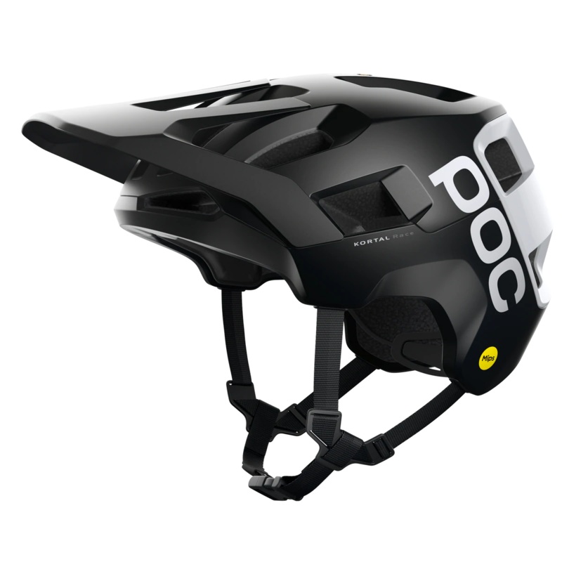 POC Kortal Race MIPS MTB Helmet – Uranium Black Matt-Hydrogen White