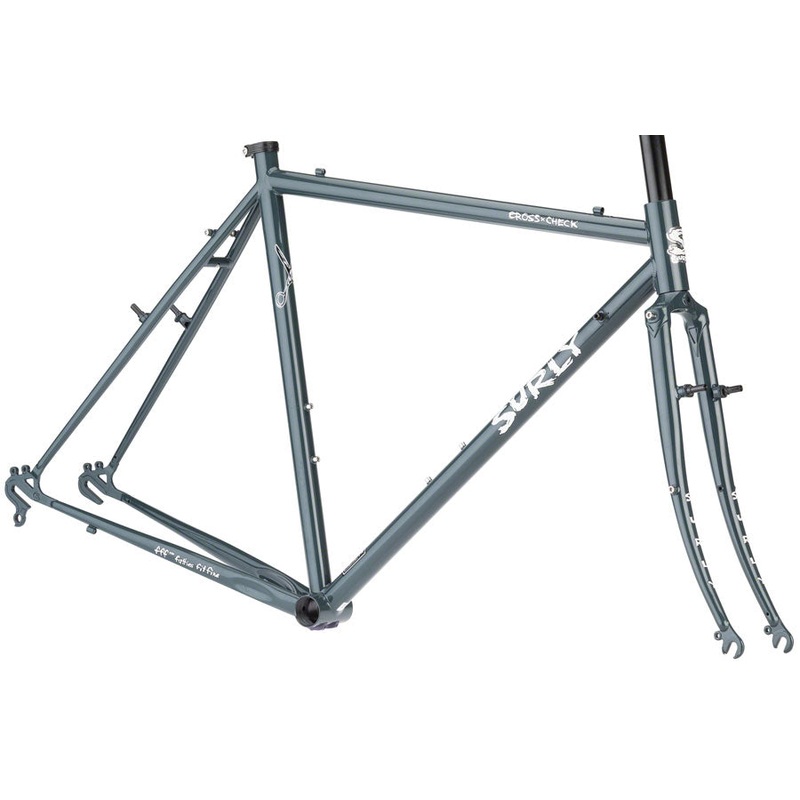 Surly Cross-Check Frameset – 700c Steel BlueGreenGray 64cm