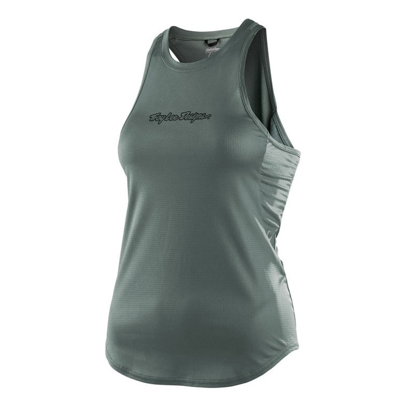 Troy Lee Designs Luxe Tank – Womens – Steel Green