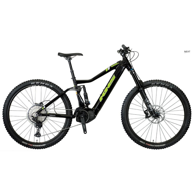 KHS 6555+E XL Blk 6555+E Full Suspension Mountain Electric