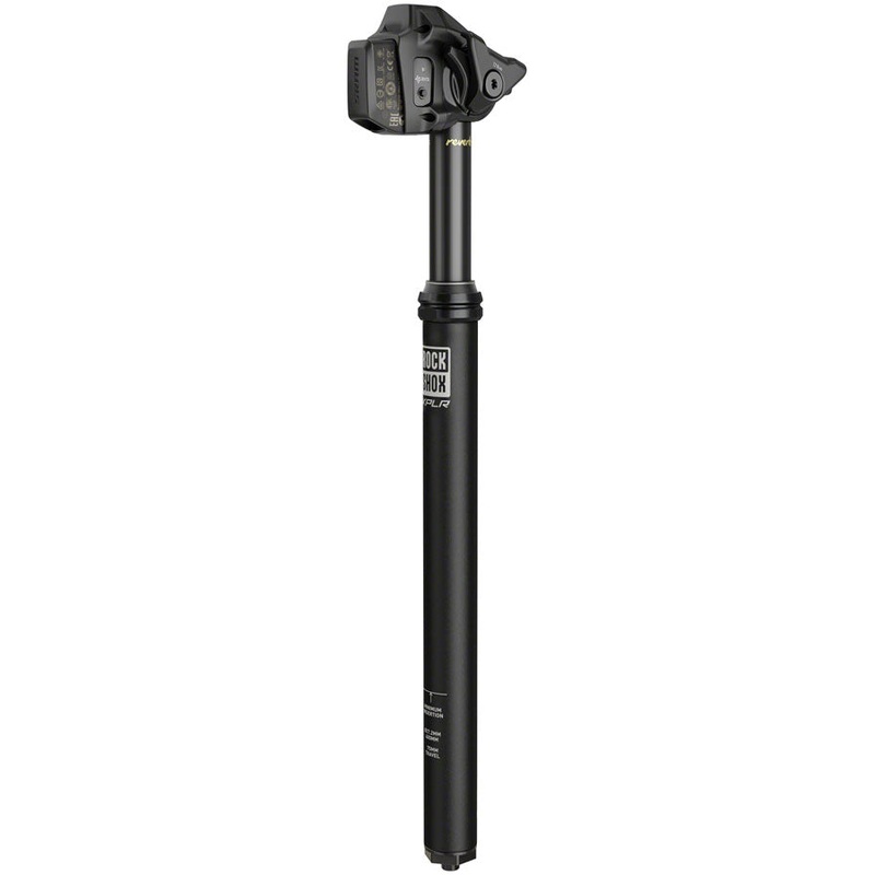 RockShox Reverb AXS XPLR Dropper Seatpost – 27.2mm, 75mm, 400, Black, A1