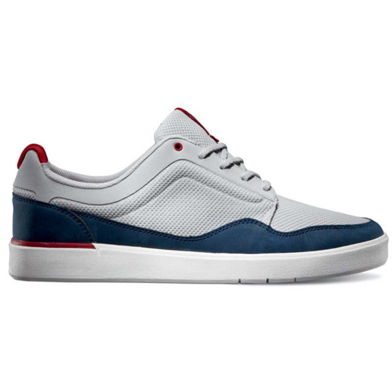 Vans LXV1 Inscribe Shoes-Light Gray/Navy/Red