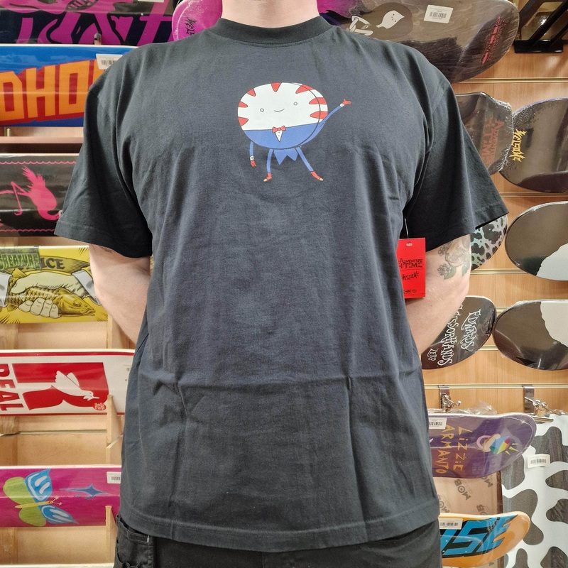 Welcome x Adventure Time Peppermint Butler T-Shirt Black