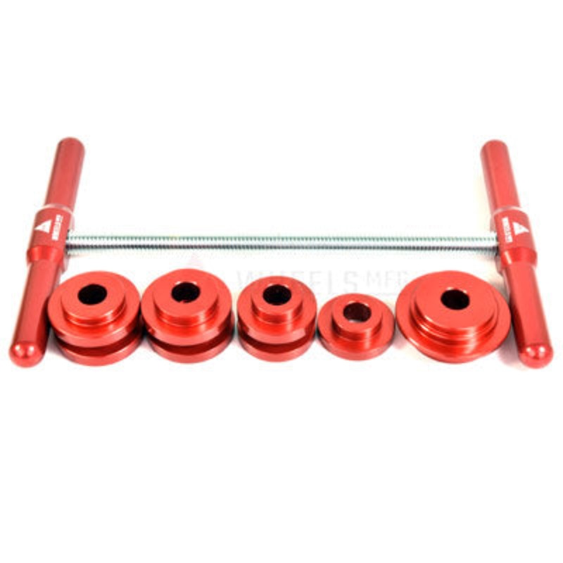 Wmfg Bb Press Essential Kit 1/2” Press Rod,11 Piece Kit Bottom Bracket Essential Kit  Tools
