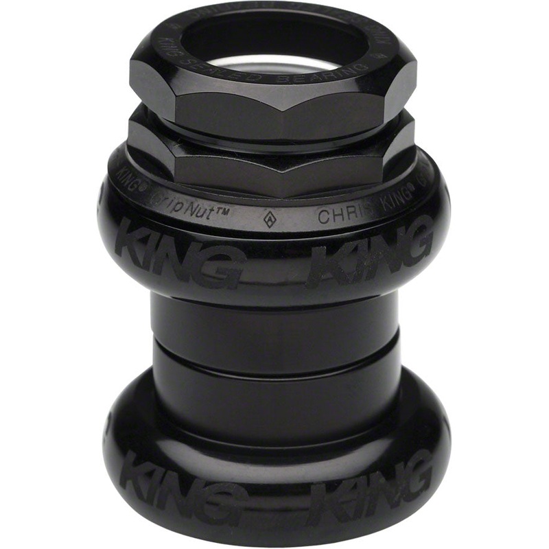 Chris King GripNut Headset – 1-1/8″, Sotto Voce Black