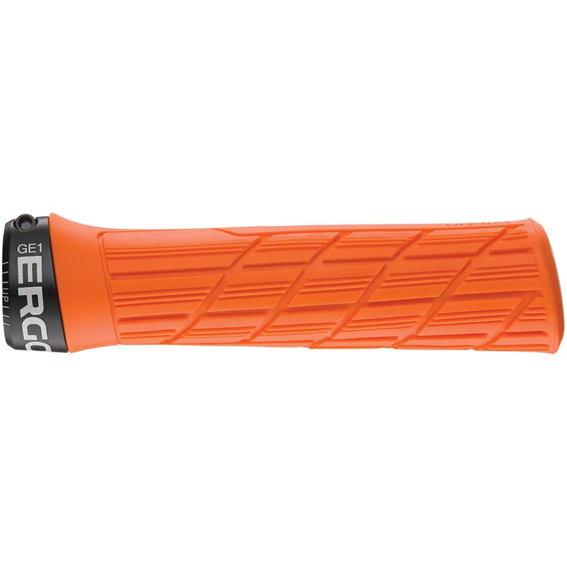 Ergon GE1 Evo Factory Slim Grips – Frozen Orange, Lock-On
