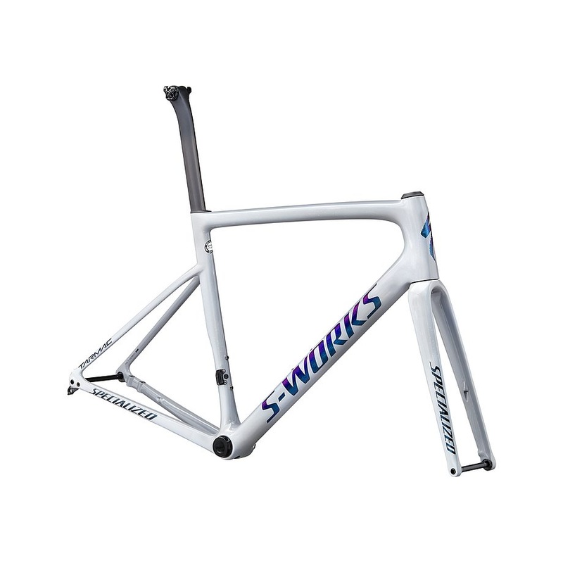 Specialized tarmac sl6 S-Works disc frmset gloss cool grey/dove grey/diamond dust/murano pearl 54