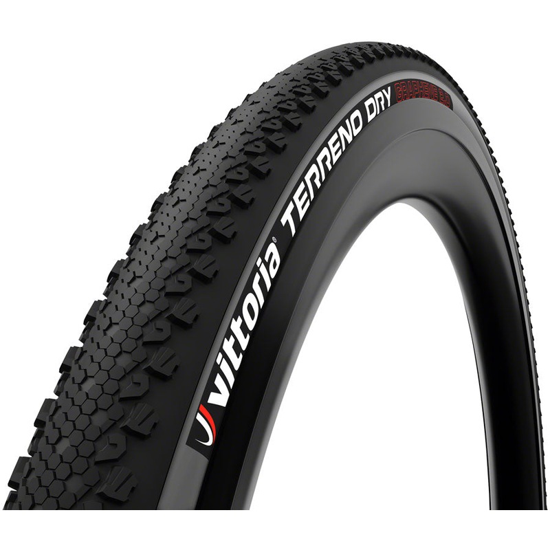 Vittoria Terreno Dry Tire – 700 x 40, Tubeless, Folding, Black/Anthracite, 1C, TNT, G2.0