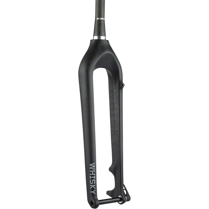 WHISKY No.9 MTN Fork – 29″ Post Mount Disc 15 x 100 mm 1.5″ Tapered Carbon Steerer Matte BLK
