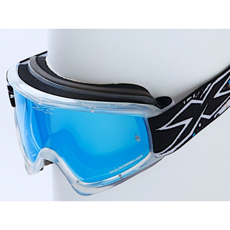 X-Brand Gox Splat Goggles-Trans Clear