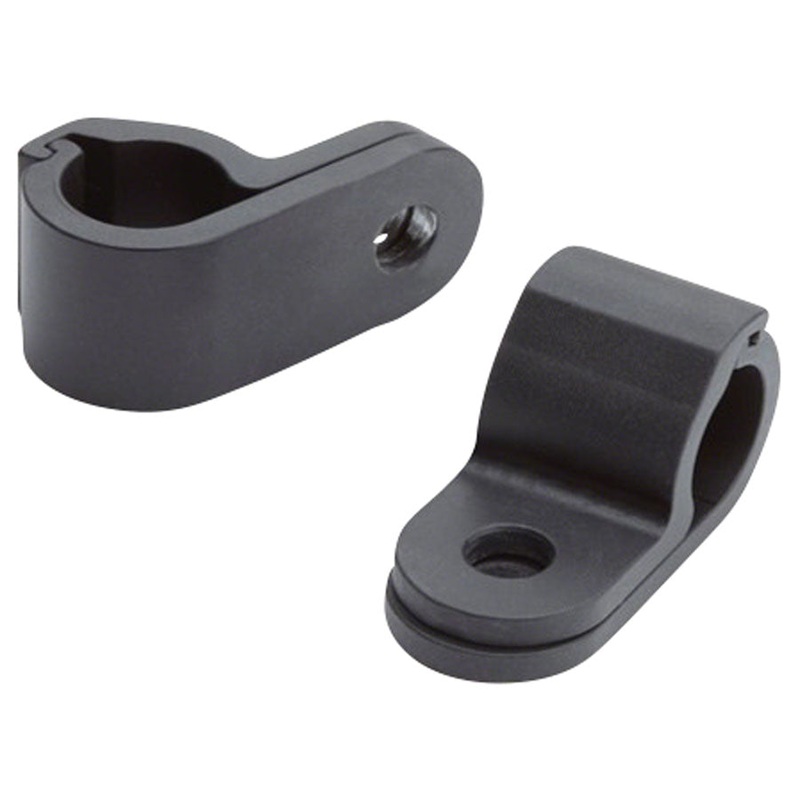 Benno P-Clamp Set – Universal Mount 19mm Pair Black