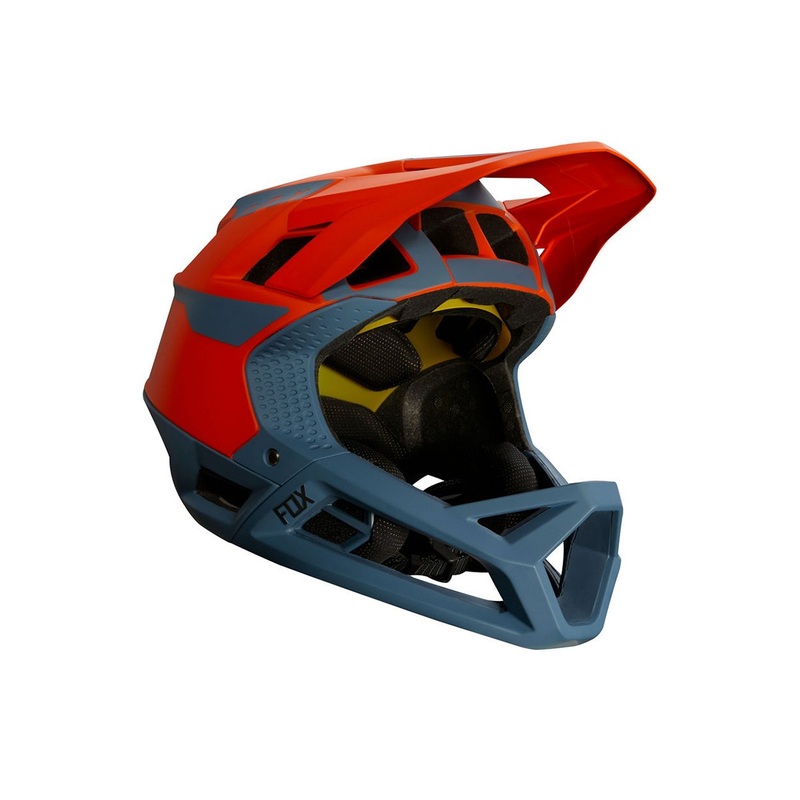 Fox Racing Proframe Full Face Helmet – Quo – Bold Orange – 2020