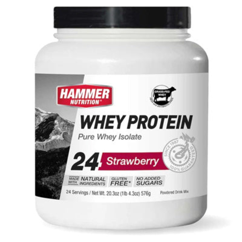 Hammer Pro Whey Strawberry 24 Servings Whey Protein Hammer Nutrition Nutrition