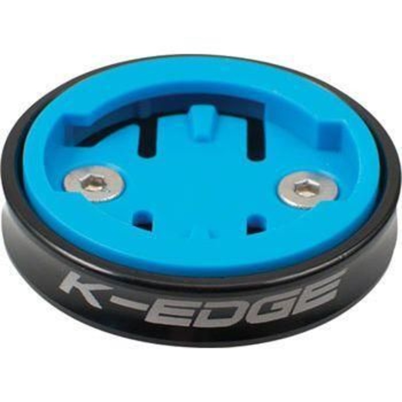 K-EDGE Wahoo Gravity Stem Cap Mount for Wahoo Bolt and Wahoo ELEMNT computers: Black