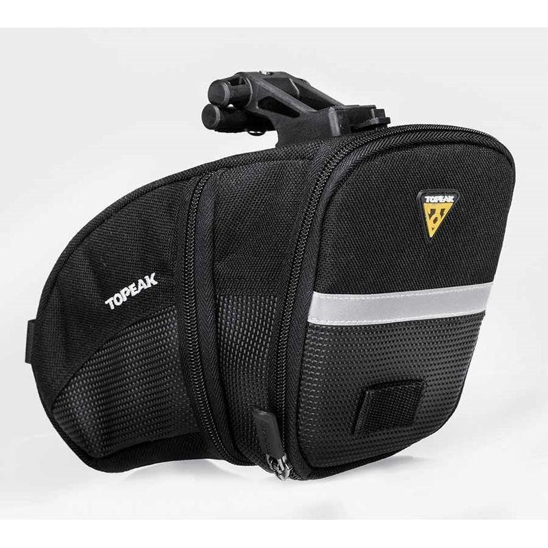 Topeak Aero Wedge Seat Bag – QuickClick Large Black