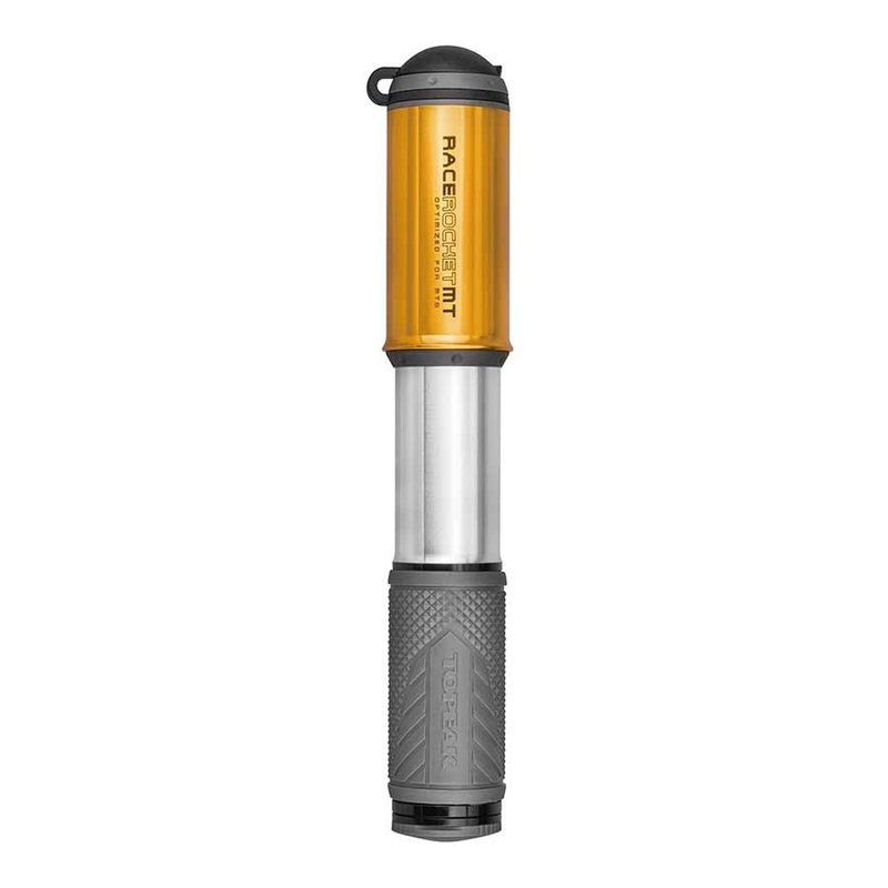 Topeak MT Race Rocket Mini Pump for MTB – 90psi Black